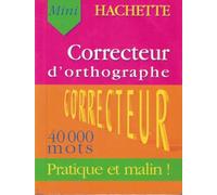 Correcteur D'Orthographe Hachette