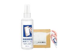 Correcteur Fluide Pour Papier Thermique - Enleveur D'encre Thermique Pour Livraison De Colis - Liquide de Suppression des Données avec Pinceau de Précision 100ml pour Bureau Maison Étiquettes