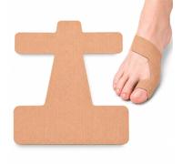 Correcteur Hallux Valgus, Bande de Kinésiologie Prédécoupée Respirante | Design ultra-fin discret, adapté aux chaussures, extensible, respirant pour hommes et femmes(Natural,40pcs)