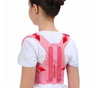 Correcteurs de des Enfants réglables Correser la Courroie orthopédique Corset pour Enfants Spine Back Lombar Braces TH (Couleur Rose, Taille: S-Weight 12.5-19kg)