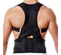 Correction de posture féminine mâle ceinture de posture magnétique Correcteur Correcteur Brace Back Support Belt Kit Améliorer l'épaule (couleur: rose, taille: moyen) outils