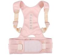 Correction de posture féminine mâle ceinture de posture magnétique Correcteur Correcteur Brace Back Support Belt Kit Améliorer l'épaule (couleur: rose, taille: moyen) outils