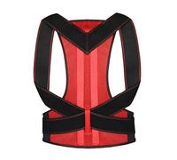 Correction de posture mâle femelle Autonomie Auto réglable Back Support en nylon Elastic Back Brace Corset Back (Couleur: Orange, Taille: X-plus)