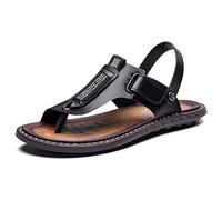 Correction des pieds pour hommes Sandale pour attelles d'oignons, tongs hallux valgus gros orteils, pour le soulagement de la douleur Hallux Valgus Symptômes d'oignons ( Color : Black , Size : 43 EU )