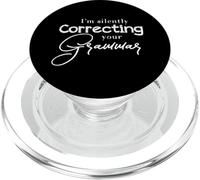 Correction silencieuse de votre professeur de langue anglaise de grammaire PopSockets PopGrip pour MagSafe