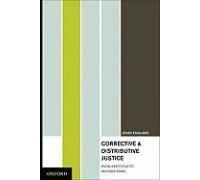 Corrective and Distributive Justice Izah Englard (Auteur)