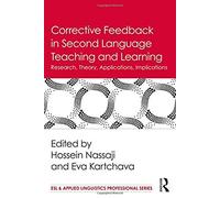 Corrective Feedback In Second Language Teaching And Learning