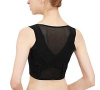Corrector Clavicle Spine Back Shoulder Lumbar Support Corset Correction Orthopedic Belt Skin Color, Size : M Code Decorate