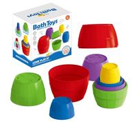 CORRES DE COUCHES DE COUVERTS POUR DE CUPE APPLICABLES - Entraînement sensoriel de développement précoce Juif d'eau Jeu de formation de pile colorée Jouet de construction