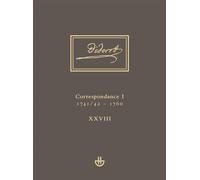 Correspondance 1, 1741/1742 - 1760 Denis Diderot (Auteur)