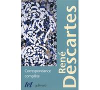 Correspondance 1, 2 - René Descartes - Gallimard - Coffret - Beau livre