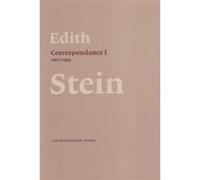 Correspondance 1 Edith Stein (Auteur), Cécile Rastoin (Auteur)