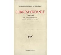 Correspondance 1786-1830