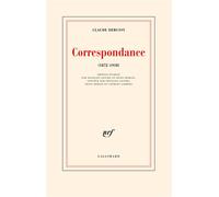 Correspondance (1872-1918) - Claude Debussy - Gallimard - broché - Lettres
