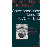Correspondance 1875-1880 Karl Marx (Auteur), Friedrich Engels (Auteur), Guillaume Fondu (Traduction)