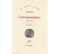 Correspondance, 1902-1924