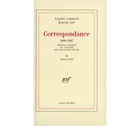 Correspondance - 1910-1920 - Valery Larbaud - Gallimard - Livre