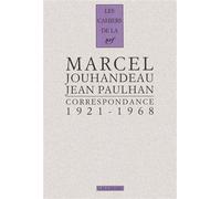 Correspondance (1921-1968) - Marcel Jouhandeau - Gallimard - broché - Roman
