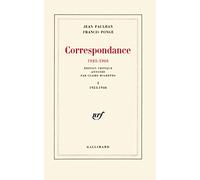 Correspondance, 1923-1968 - tome1 (1923-1946)