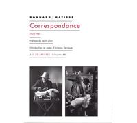 Correspondance - (1925-1946) - Pierre Bonnard - Gallimard - Livre