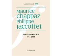 Maurice Chappaz – Correspondance 1946-2009 – Essai – Broché