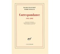 Correspondance (1953-2002) - Maurice Blanchot - Gallimard - broché - Roman