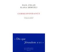 Correspondance (1965-1970) - Paul Celan - Seuil - broché - Lettres