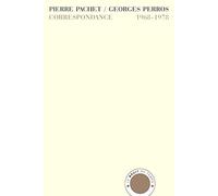 Correspondance 1968-1978