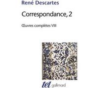 Œuvres complètes, VIII : Correspondance, 2