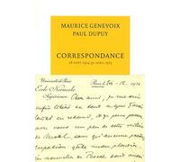 Correspondance - 28 Août 1914 - 30 Avril 1915