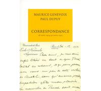 Correspondance 28 août 1914 - 30 avril 1915 - Paul Dupuy - Table ronde - broché - Roman