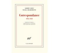 Correspondance Albert Camus (Auteur), Nicola Chiaromonte (Auteur), Samantha Novello (Edité par)