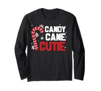 Correspondance Amusante de Noël avec Candy Cane Cutie Manche Longue