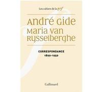 Correspondance André Gide (Auteur), Maria Van Rysselberghe (Auteur), Peter Schnyder (Edité par), Juliette Solvès (Edité par)