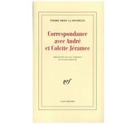 Correspondance Avec André Et Colette Jéramec