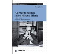 Correspondance avec Mircea Eliade (1961-1986)