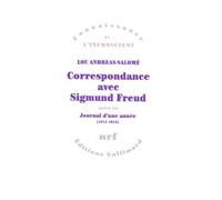 Correspondance Avec Sigmund Freud 1912-1936 Suivi De Journal D'une Annee 1912-1913