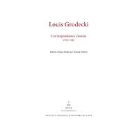 Correspondance Choisie (1933-1982)