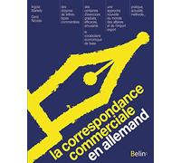 correspondance commerciale allemand