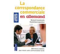 Correspondance commerciale en allemand