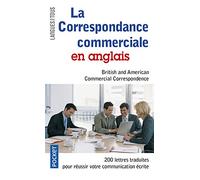 Correspondance commerciale en anglais