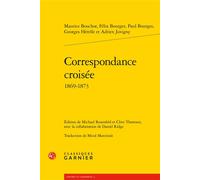 Correspondance croisée - Michael Rosenfeld - Classiques Garnier - broché - Roman