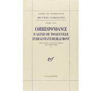 Correspondance d'Alexis de Tocqueville et de Gustave de Beaumont - Alexis de Tocqueville - Gallimard - broché - Lettres