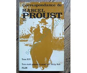 Correspondance de Marcel Proust 1915. Tome XIV. Philip KOLB