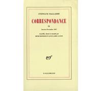 Correspondance De Stéphane Mallarmé Tome 9 - Janvier 1897 - Novembre 1897