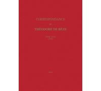 Correspondance De Théodore De Bèze - Tome 31 (1590)