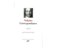 Correspondance Décembre 1704 - Décembre 1738 - Voltaire - Gallimard - relié - Lettres