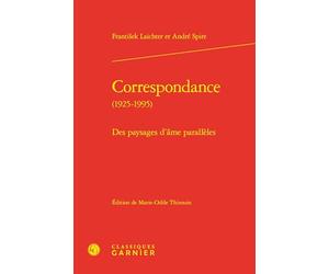 Correspondance: Des paysages d'âme parallèles