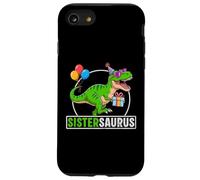 Correspondance Entre Le Dinosaure Sistersaurus T-Rex et la Famille Sœur Saurus Coque pour iPhone SE (2020) / 7/8