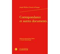 Correspondance et autres documents